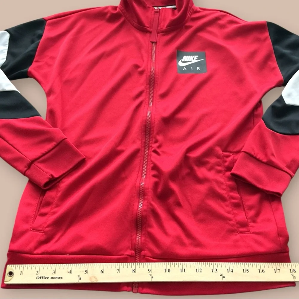 Nike NSW Air Polyknit Track Jacket AJ5321 Gym Red Black‎ White Men’s S